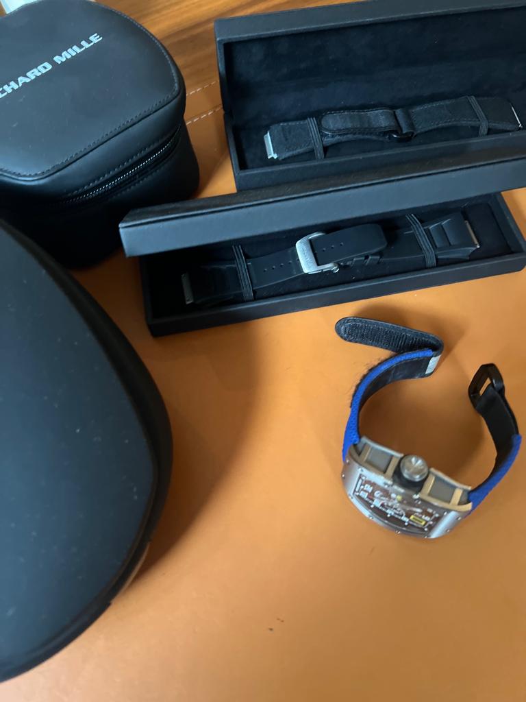 Richard Mille RM030 Titanium Skeleton with Declutchable Rotor Men's Watch