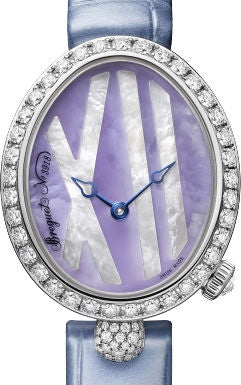 Breguet Reine de Naples 18K White Gold &Diamonds Lady's Watch - Premium Luxury Product