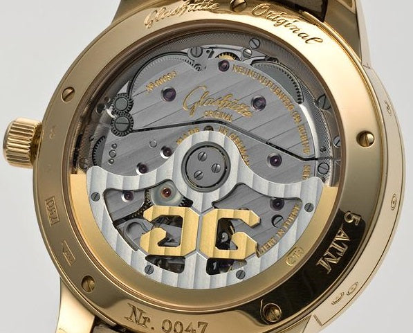 Glashutte Original Senator Excellence Perpetual Red Gold steel Men's Watch