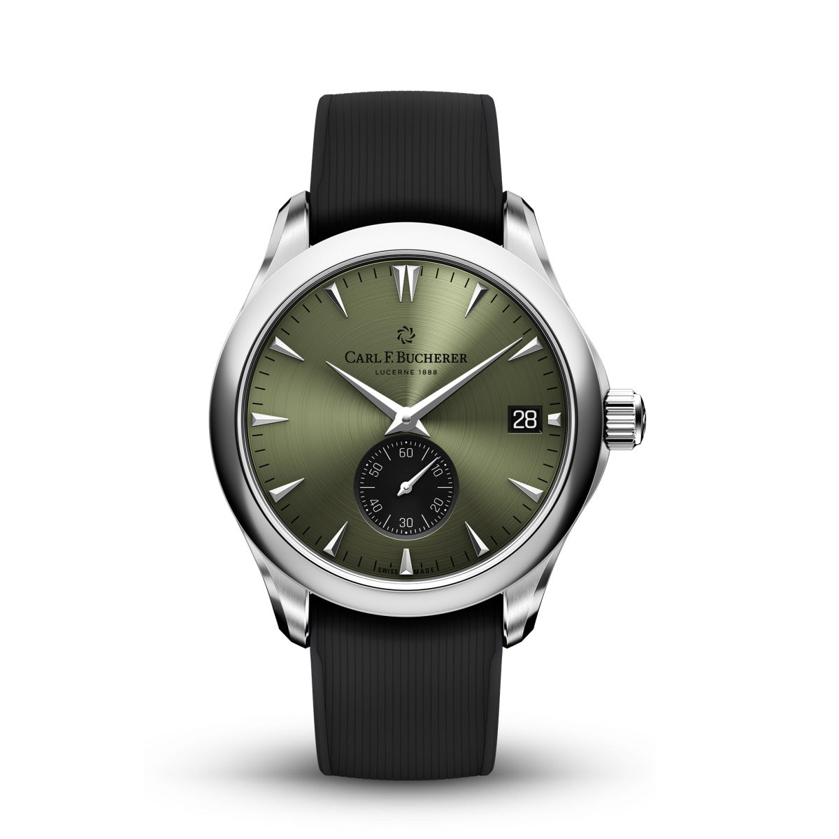 Carl F. Bucherer Manero Chronometer Stainless Steel Men's Watch - Premium Luxury Product