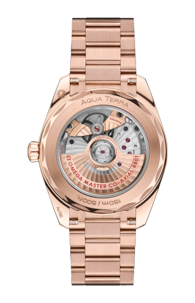 Omega Seamaster Aqua Terra 18K Sedna™ gold Men's Watch - Premium Luxury Product