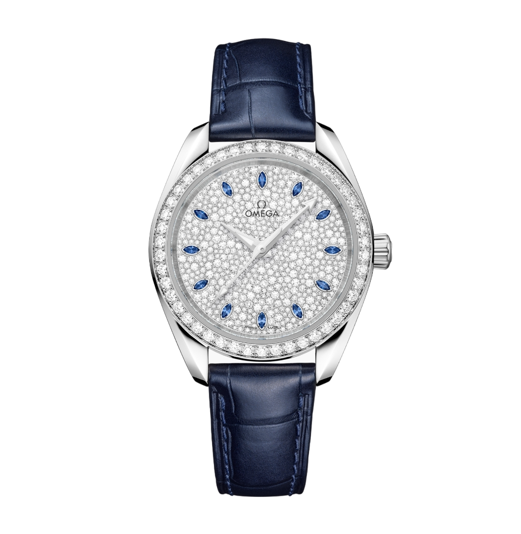 Omega Seamaster Aqua Terra 18K Canopus Gold™& Diamonds Lady's Watch - Premium Luxury Product
