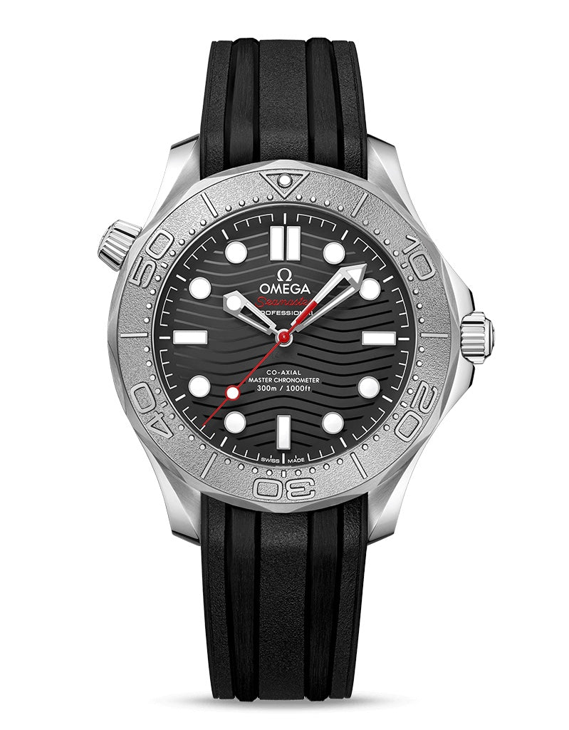 Omega Seamaster Diver Chronometer Stainless steel &amp; Titanium Men's Watch - Premium Luxury Product