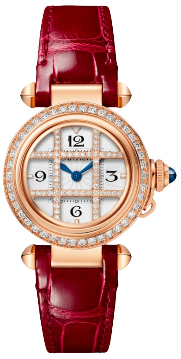 Cartier Pasha De Cartier 18K Rose Gold & Diamonds Lady's Watch - Premium Luxury Product