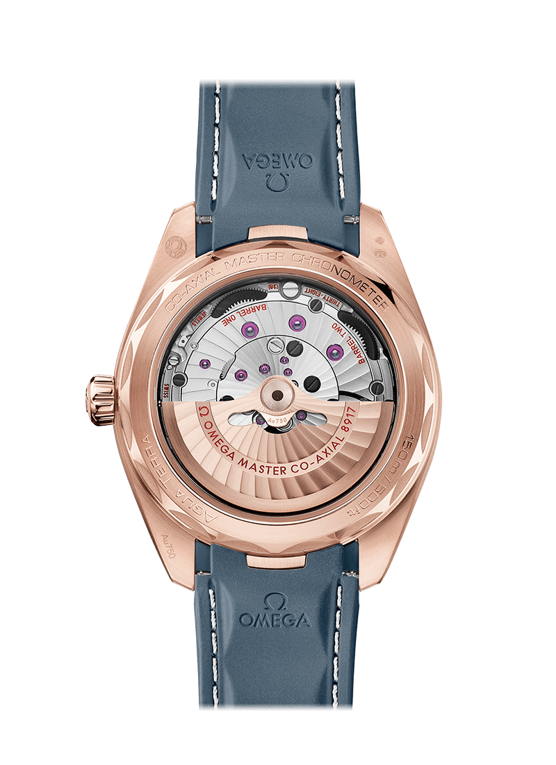 Omega Seamaster Aqua Terra Co-Axial Master Chronometer 18K Sedna™ Gold Men's Watch - Premium Luxury Product