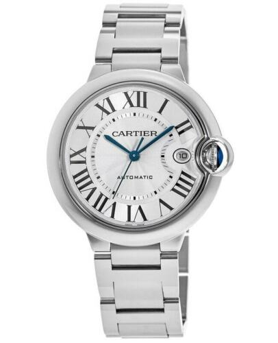 Cartier Ballon Bleu Stainless Steel Men's Watch - Premium Luxury Product