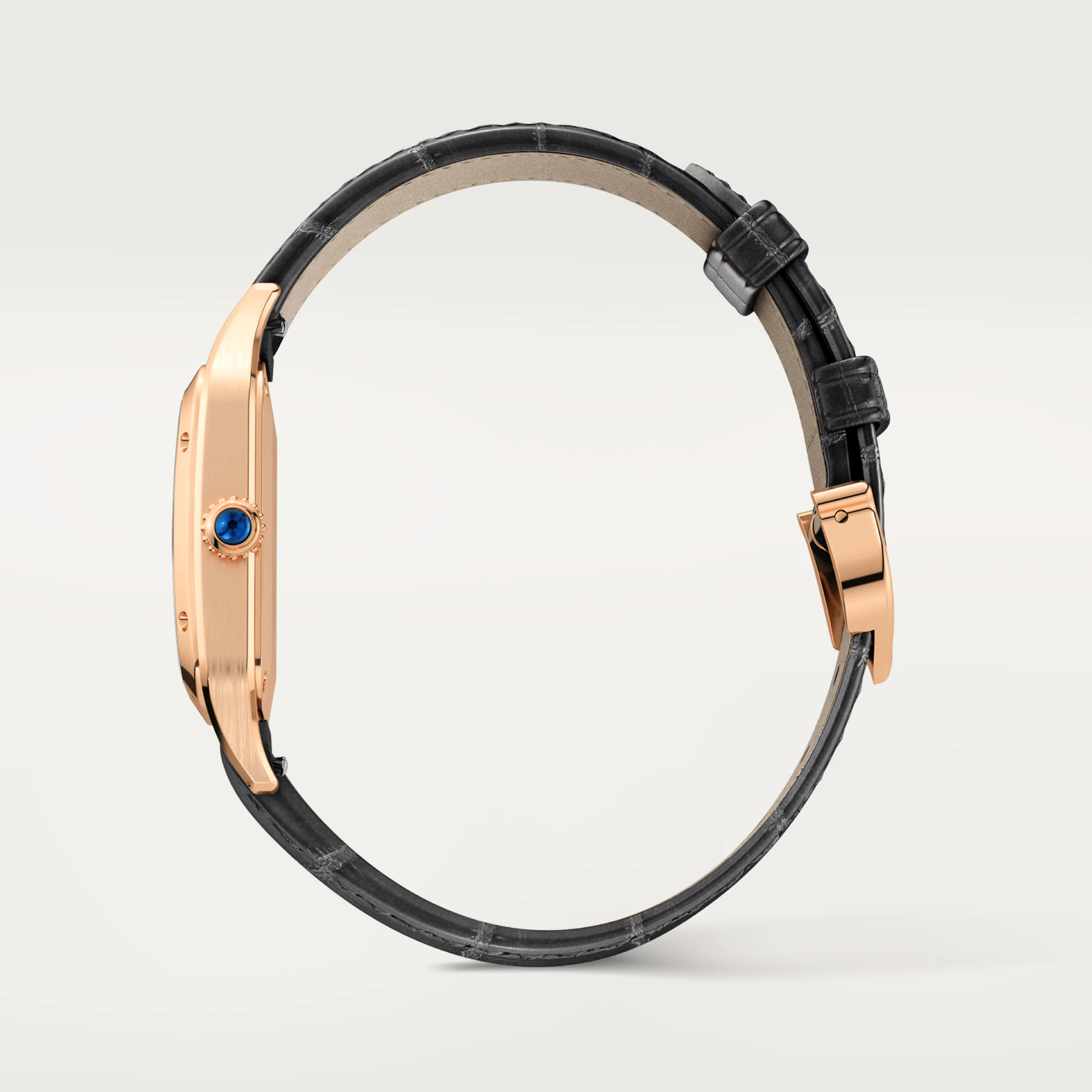 Cartier Santos 18K Rose Gold Lady's Watch