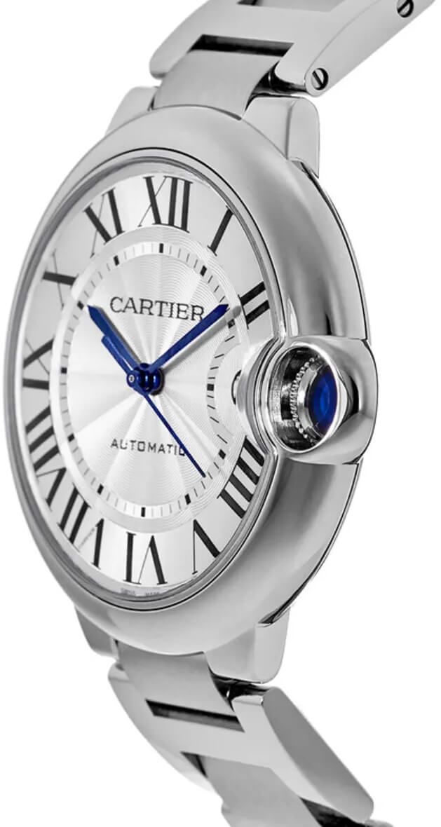 Cartier Ballon Bleu Stainless Steel Men's Watch