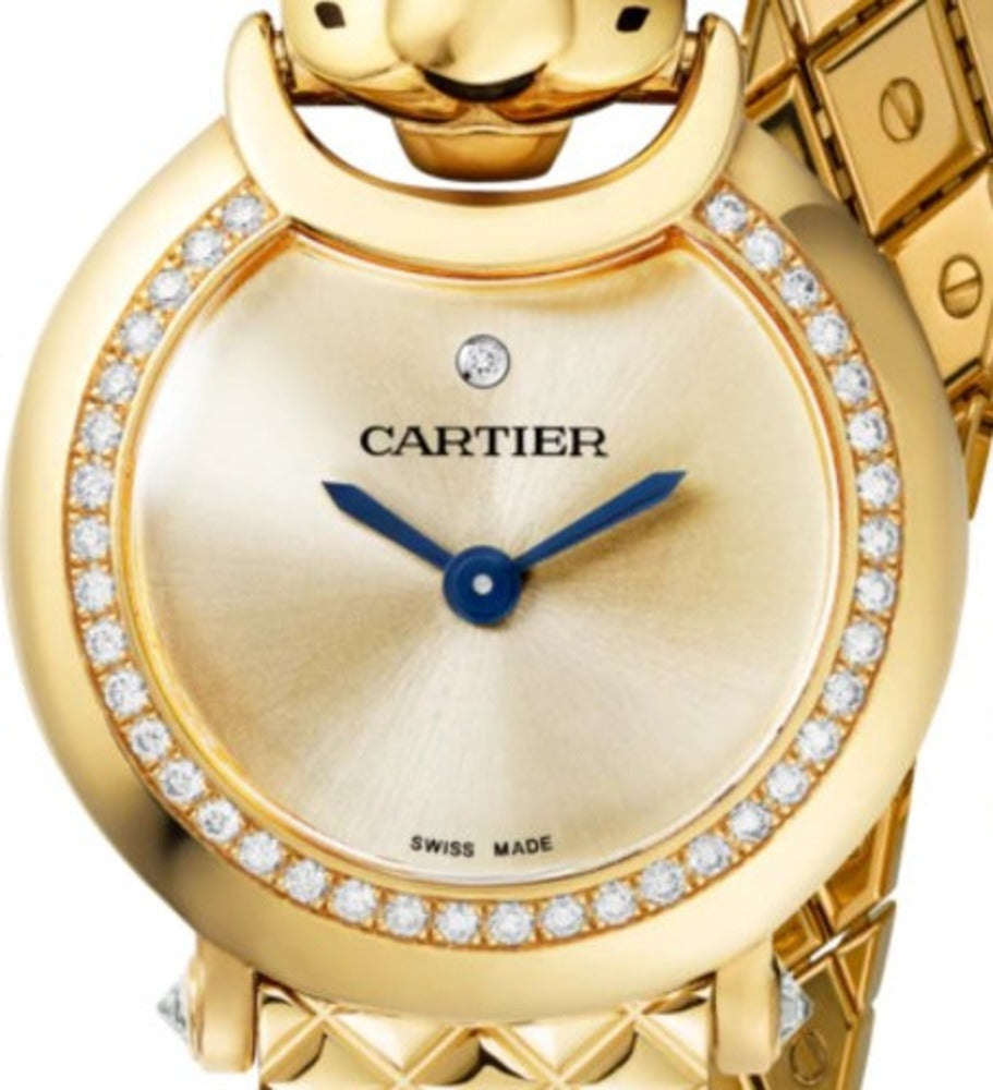 Cartier Panthère 18K Yellow Gold & Diamonds Ladies Watch