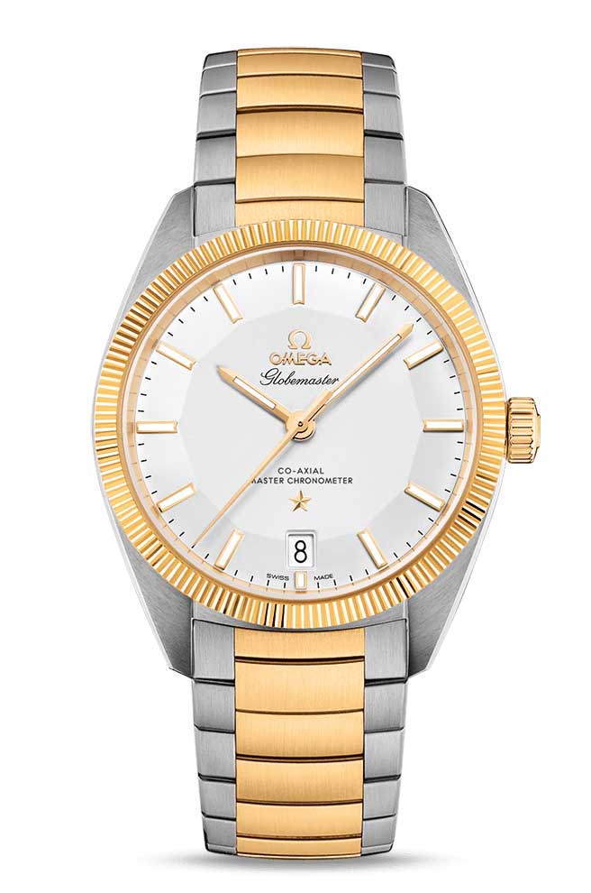 Omega Globemaster Co-Axial Master 18K Yellow Gold &amp; Stainless Steel Men’s Watch - Premium Luxury Product