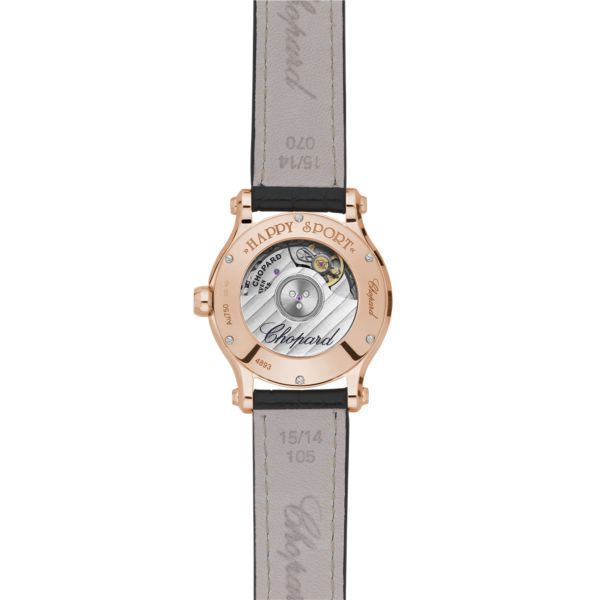 Chopard Happy Sport Ethical Rose Gold & Diamonds Ladies Watch