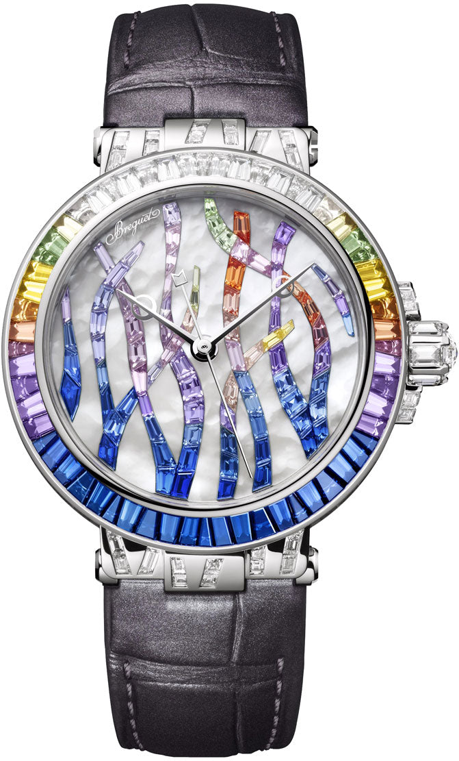 Breguet Marine Haute Joaillerie 18K White Gold 35.8mm Ladies Watch - Premium Luxury Product