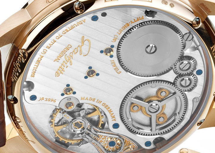 Glashutte Original Senator Chronometer Red Gold Men's Watch - Premium Luxury Product