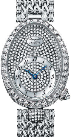 Breguet Reine de Naples 18K Yellow Gold & Diamonds Lady's Watch - Premium Luxury Product