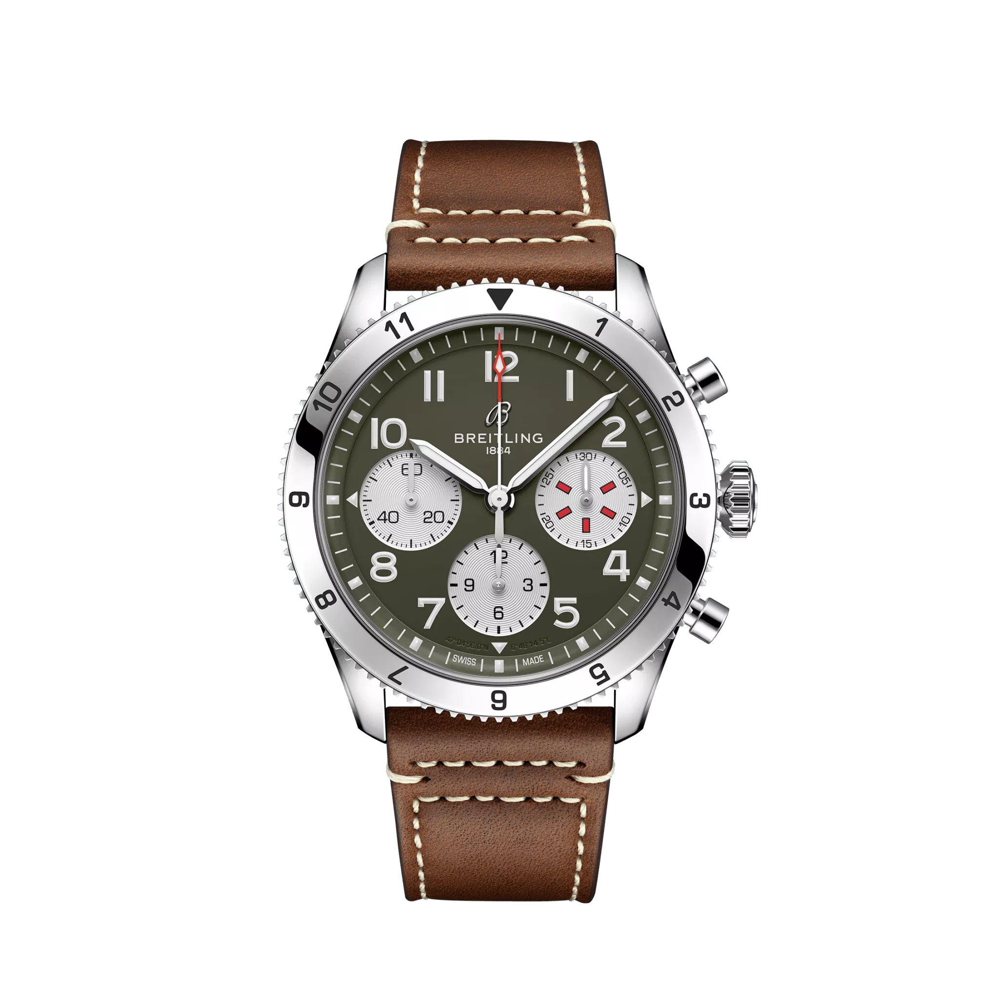 Breitling Classic AVI Chronograph 42 mm Stainless steel Men's Watch - Premium Luxury Product