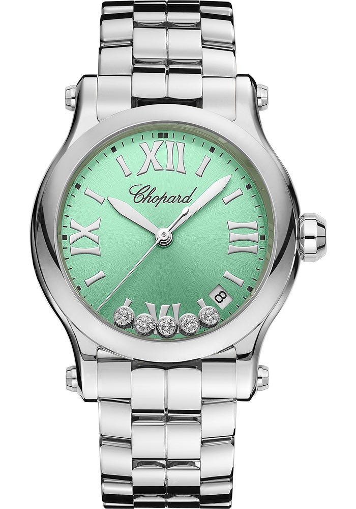 Chopard Happy Sport Stainless steel & Diamonds Lady's Watch