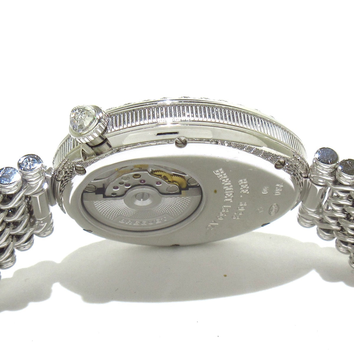 Breguet Reine de Naples 18K Yellow Gold & Diamonds Lady's Watch - Premium Luxury Product