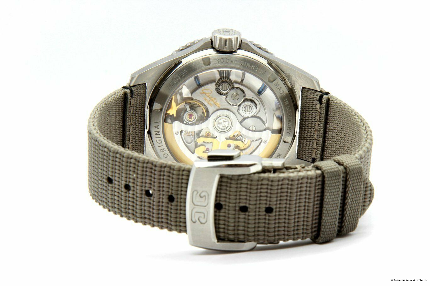 Glashutte Original Spezialist SeaQ Panorama Date Stainless steel Men's Watch - Premium Luxury Product