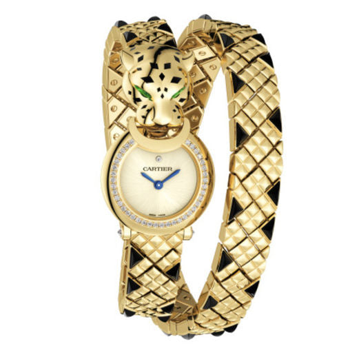 Cartier Panthère 18K Yellow Gold & Diamonds Ladies Watch - Premium Luxury Product