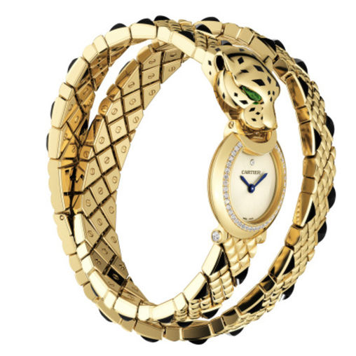 Cartier Panthère 18K Yellow Gold & Diamonds Ladies Watch