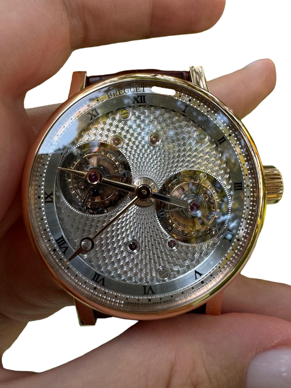Breguet Classique Grande Complications Double Tourbillon 18k Rose Gold Men's Watch