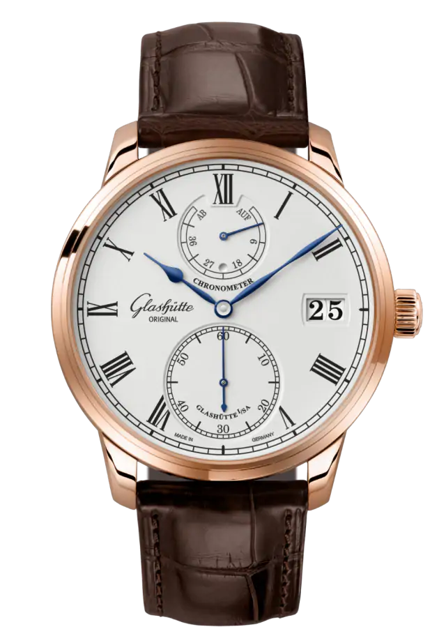 Glashutte Original Senator Chronometer Red Gold Men's Watch - Premium Luxury Product