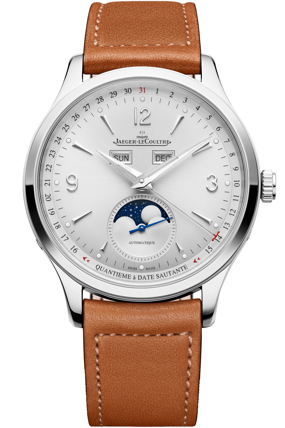 Jaeger-Lecoultre Master Control Calendar Stainless steel Men's Watch - Premium Luxury Product