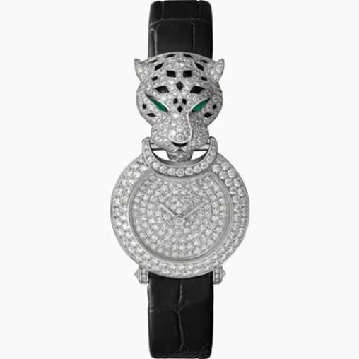 Cartier Panthère 18K White Gold & Diamonds Ladies Watch - Premium Luxury Product