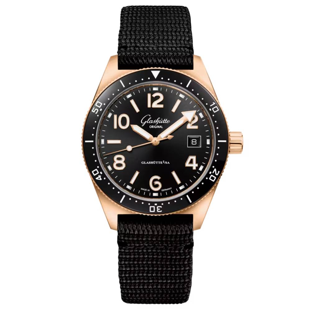 Glashutte Original Spezialist SeaQ  18K Red Gold Men's Watch - Premium Luxury Product