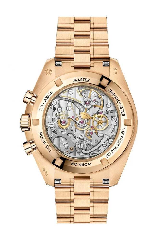 Omega Speedmaster Moonwatch Professional Chronograph 18K Moonshine™ Gold & Ceramic Men's Watch - Premium Luxury Product