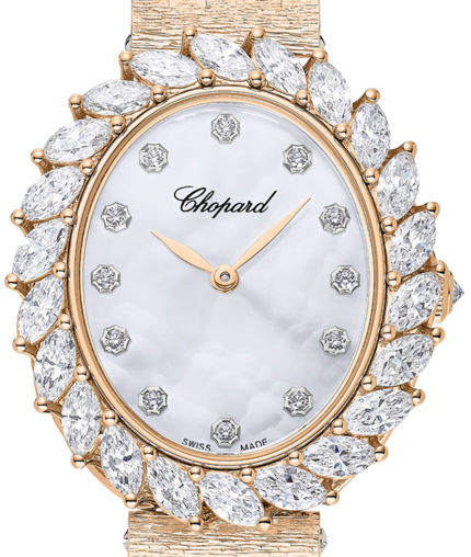 Chopard L'Heure Du Diamant 18k Rose Gold & Diamonds Lady's Watch - Premium Luxury Product