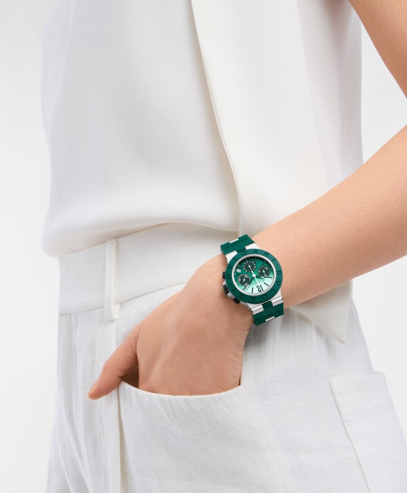 Bvlgari Aluminium Smeraldo Watch 104076