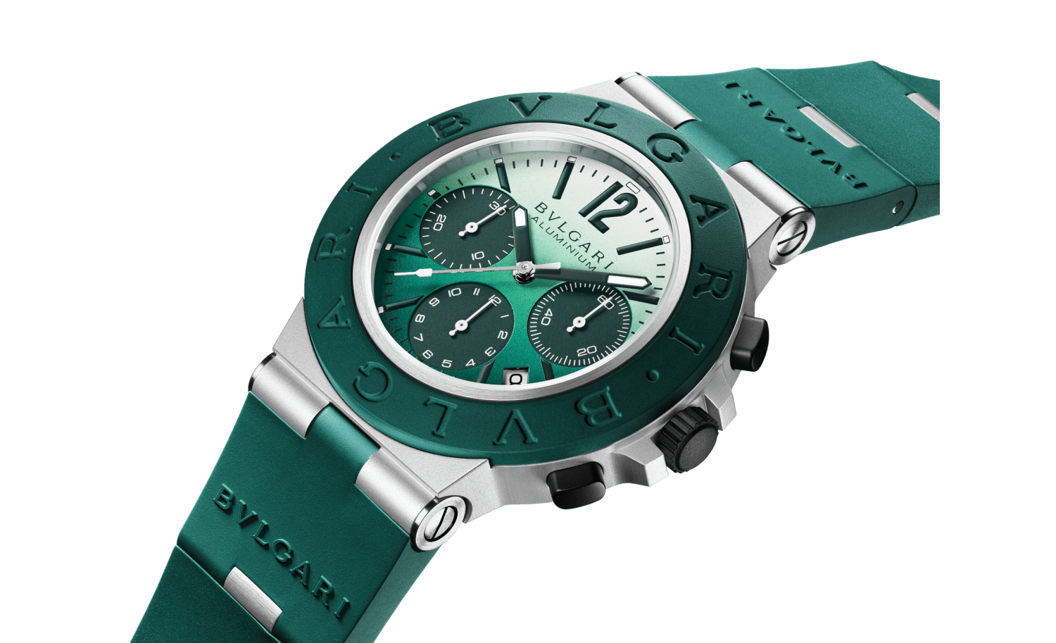 Bvlgari Aluminium Smeraldo Watch 104076