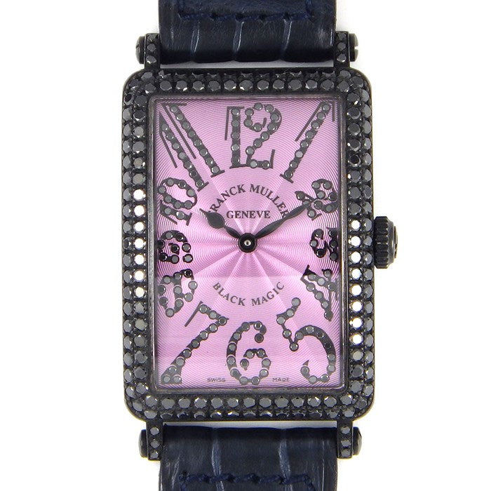 Franck Muller Long Isand Black Magic Diamond Lady's Watch - Premium Luxury Product