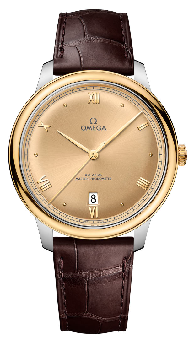 Omega De ville Prestige Stainless steel & 18K Yellow Gold Men's Watch - Premium Luxury Product