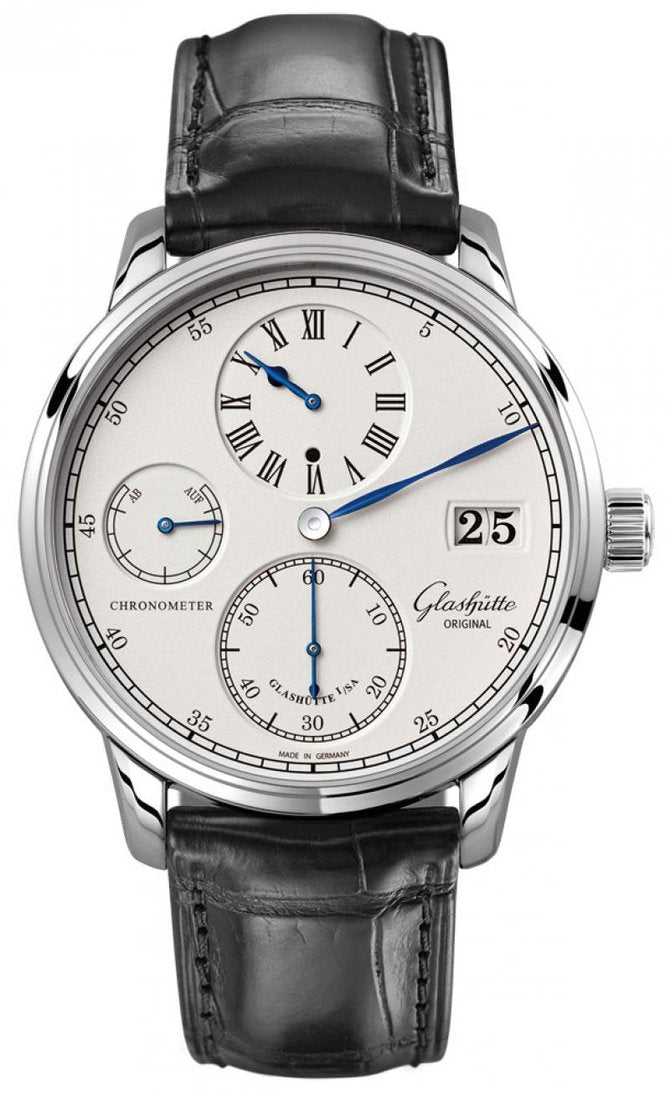 Glashutte Original Senator Chronometer Regulator White Gold Men's Watch - Premium Luxury Product