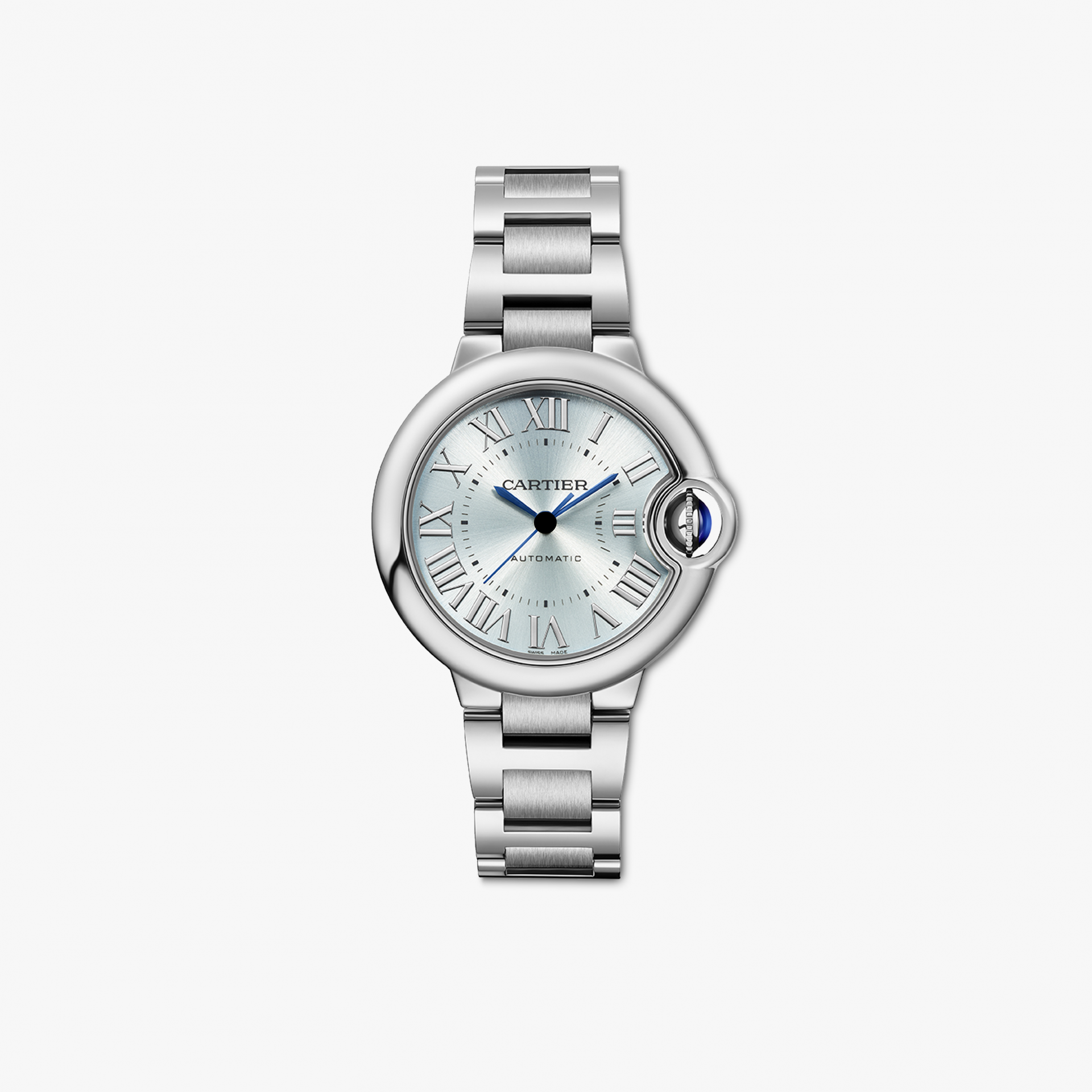 Cartier Ballon Bleu 33 mm Stainless steel Lady's Watch - Premium Luxury Product