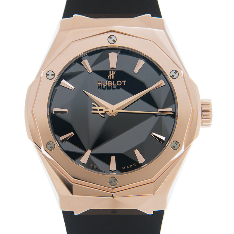 Hublot Classic Fusion Orlinski 18K King Gold Unisex Watch - Premium Luxury Product