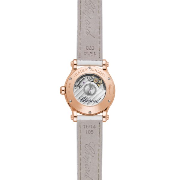 Chopard Happy Sport Ethical Rose Gold & Diamonds Ladies Watch