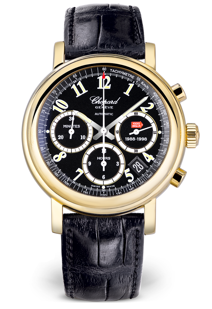 Chopard Mille Miglia Chronograph 18K Yellow Gold Men's Watch - Premium Luxury Product