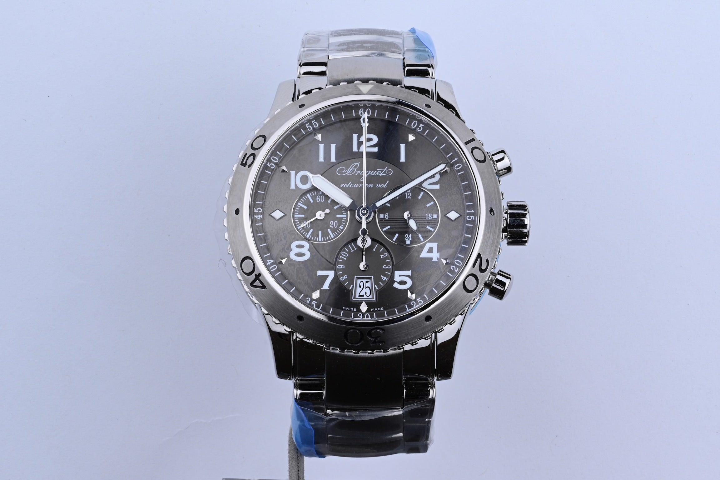 Preowned 3810st/92/SZ9 Breguet Type XXI Flyback Chronograph - Premium Luxury Product