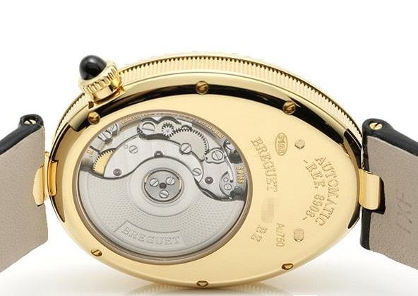Breguet Reine De Naples Moon Phase 18K Yellow Gold & Diamonds Ladies Watch - Premium Luxury Product