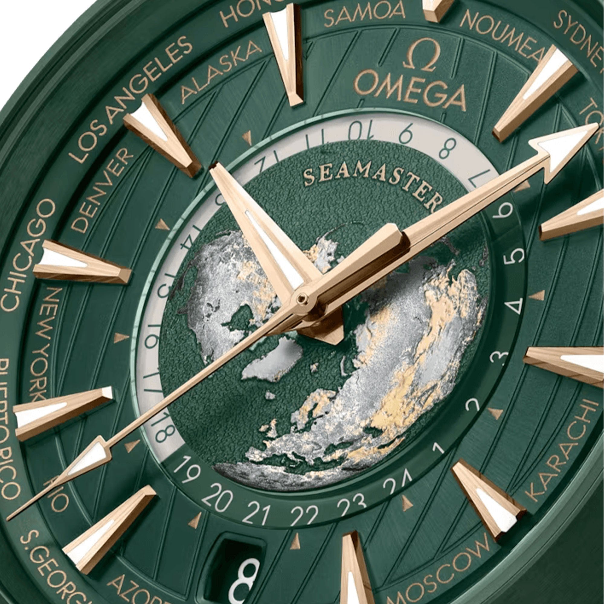 Omega Seamaster Aqua Terra GMT Chronometer Stainless steel & Ceramic Men's Watch