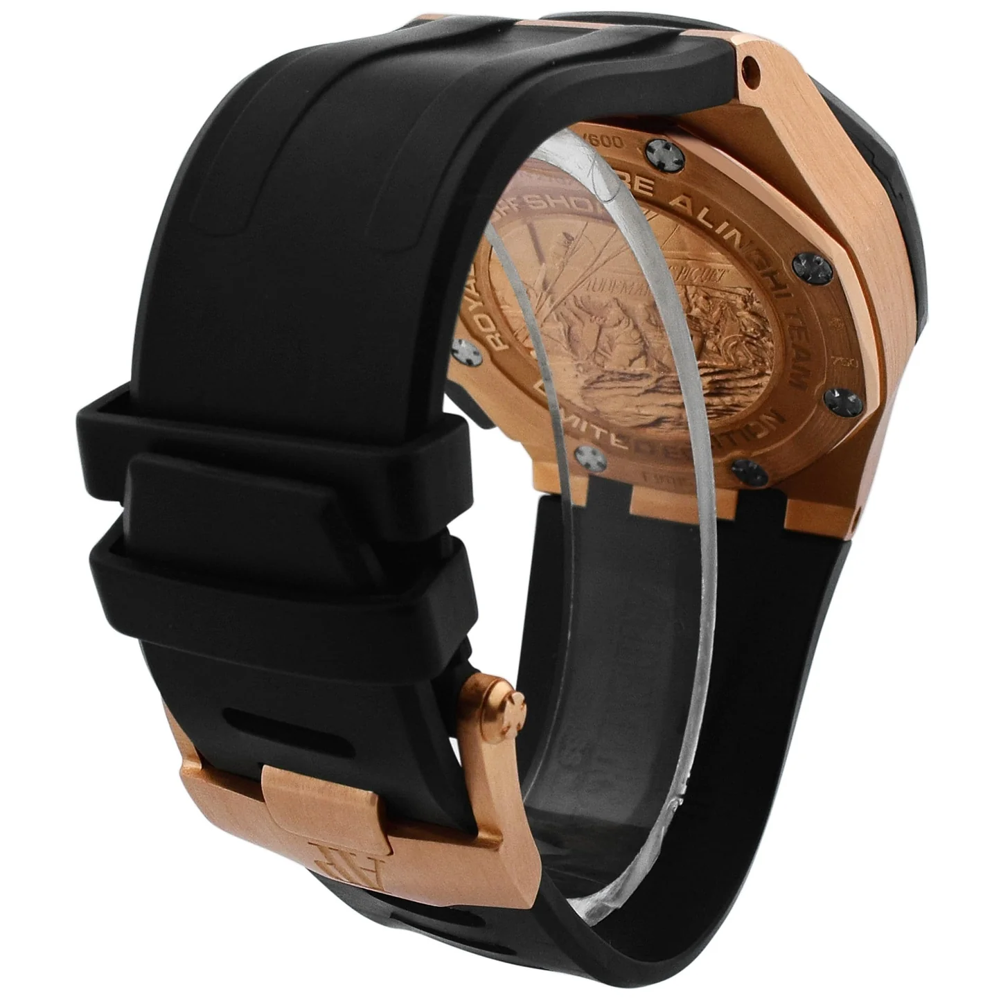 Audemars Piguet Royal Oak Offshore Alinghi Team Chronograph 18K Rose Gold & Forged Carbon Men's Watch - Premium Luxury Product