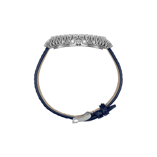 Chopard L'Heure Du Diamant Oval 18k White Gold & Diamonds Lady's Watch - Premium Luxury Product