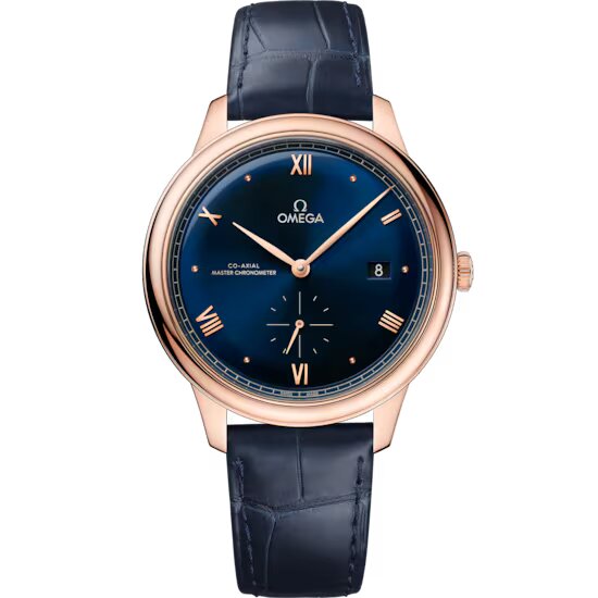 Omega De ville Prestige 18K Sedna™ Gold Men's Watch - Premium Luxury Product