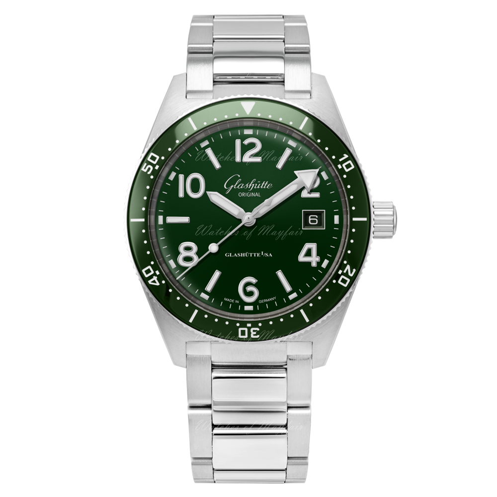 Glashutte Original Spezialist SeaQ Stainless steel Men's Watch - Premium Luxury Product