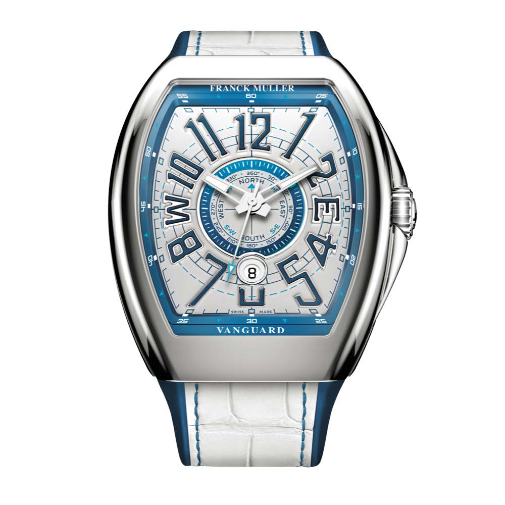 Franck Muller Vanguard Mariner Stainless steel Men's Watch - Premium Luxury Product