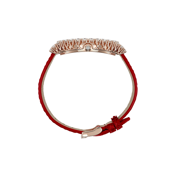 Chopard L'Heure Du Diamant Oval 18k Rose Gold & Diamonds Lady's Watch