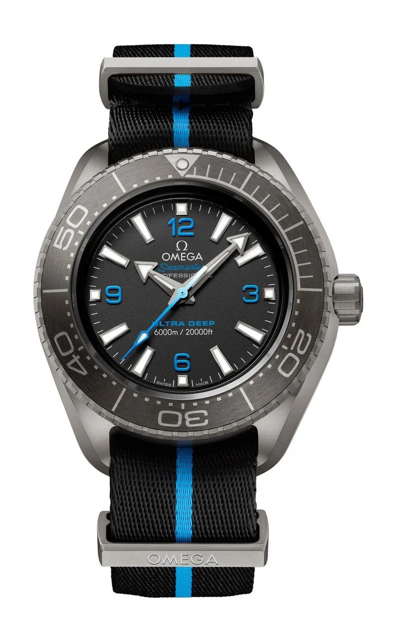 Omega Seamaster Planeta Ocean Titanium & Ceramic Men's Watch - Premium Luxury Product